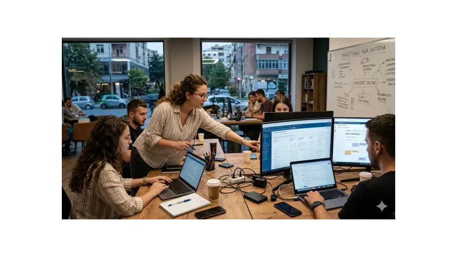 Punë Online: Ndërtoni Karrierën Tuaj në Marketing Digjital