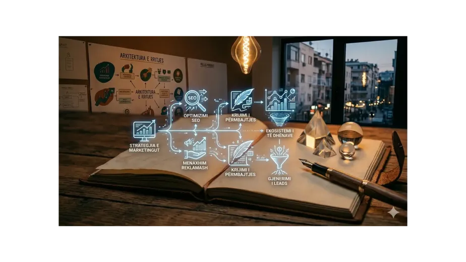 Marketing Modern: Strategjia dhe Arkitektura e Rritjes Digjitale