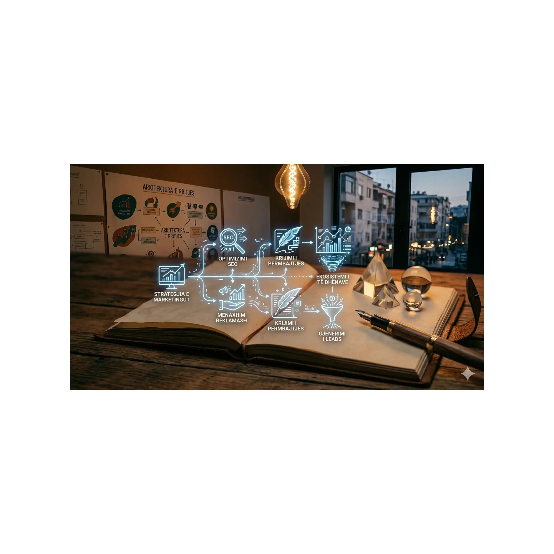 Marketing Modern: Strategjia dhe Arkitektura e Rritjes Digjitale