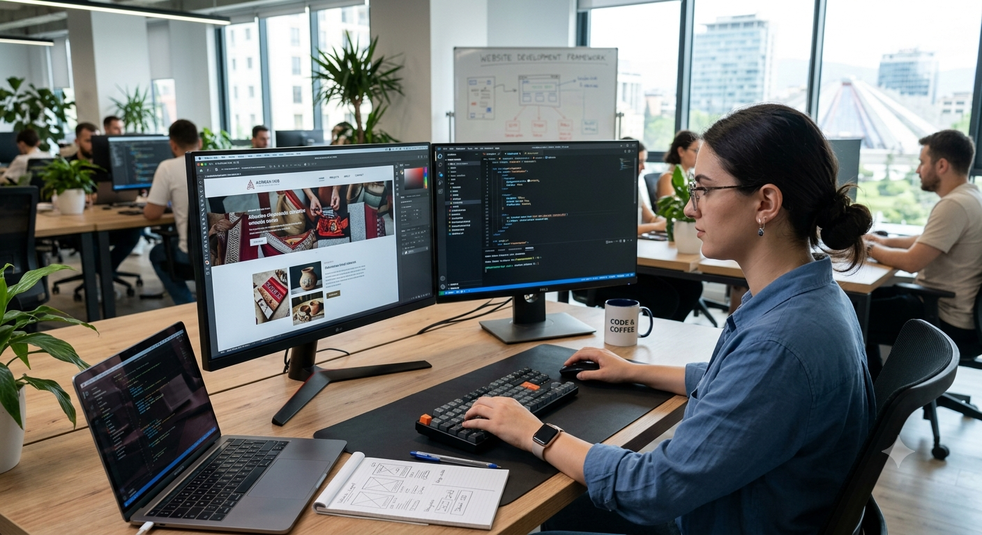 Trendet e web design